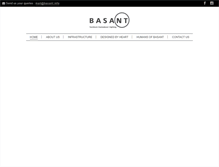 Tablet Screenshot of basant.info