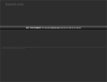 Tablet Screenshot of basant.com